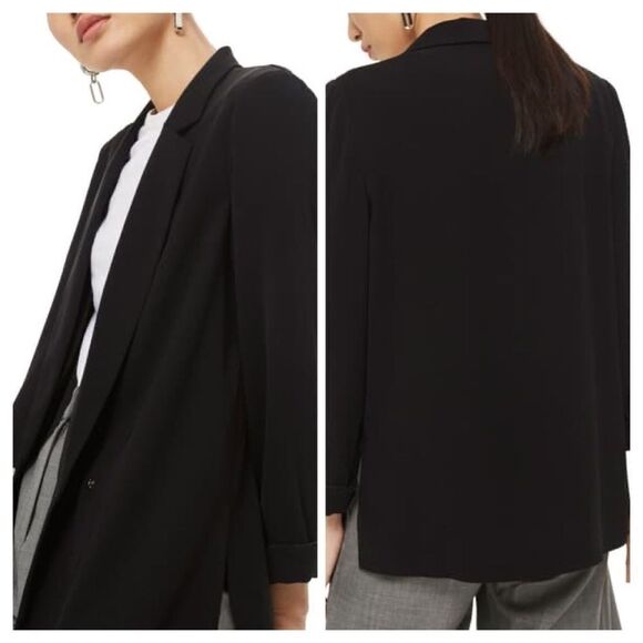 Topshop Ava Double Breasted Jacket Size 8 - Picture 1 of 10